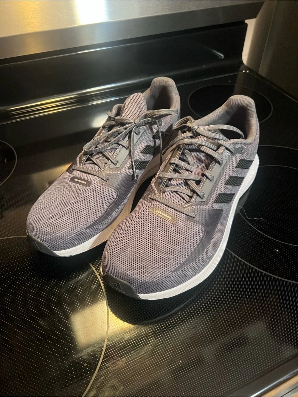 adidas Men's Runfalcon 2.0 - Gray and Black men’s size 9 1/2 new no box